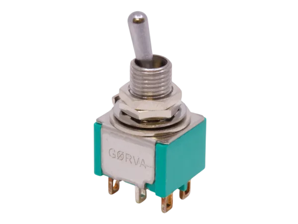 Miniatur-Kippschalter, 2-pol Wechsler EIN-EIN - Gorva Design