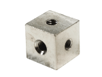 Cube Standoff Threaded 3xM4 / 12x12 mm