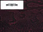 PIECE OF TOLEX, Tube-Town SnakeSkin Burgundy, min. 100 x 40 cm