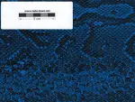 RESTSTÜCK Tolex Tube-Town Snakeskin Electric Blue, min. 100 x 40 cm