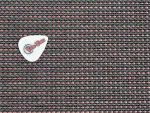 Grillcloth Tube-Town Black & Red - 90 x 115 cm