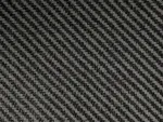 RESTSTÜCK  - Tolex Tube-Town Tweed Vinyl schwarz, min. 100 x 40 cm