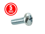 Screw Philips Pan Head UNC 10/32 x 1/2, Pack of 5