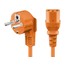 Power Cord 2 m, orange
