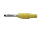 Fully mating connector, 4.0 mm, yellow