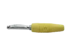 Vollkontaktstecker 4.0 mm, gelb
