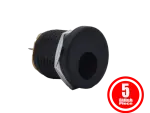 DC Buchse, Fronplattenmontage, 5,5 x 2,1 mm - 5 Stück