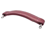 Koffergriff aus Kunstleder, rot