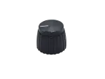 Marshall Style Knob Black Push-On