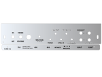 Faceplate for TT Amp-Kit 5Ä3 - MKII chrome / black