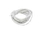 Hookup Wire LIH/125 0,5 mm², High Voltage, 5 m, white