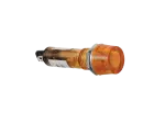 Signal lamp round, orange 230V
