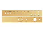 Faceplate für TT Bausatz PX45 - Gold glänzend