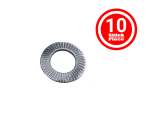 Contact washers for cable connections M5, Pack of 10