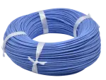 Wire Silicon 0,5 mm² blue, 100 m spool