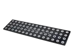 TT EZ-Board Perf-Board 37 x 143 x 2 mm, schwarz