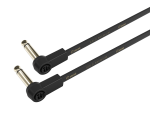 Pedalboard Patch Cable angled Jack, low profile , 0,6 m