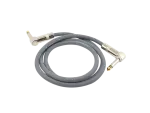 Speaker cable, 2 x 6,3 mm right angle plug,  1 m