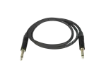 Speaker cable, 2 x 6,3 mm plug, 0,5 m - PREMIUM