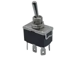 Toggle Switch DPDT - 2 position ON-ON, 10 A